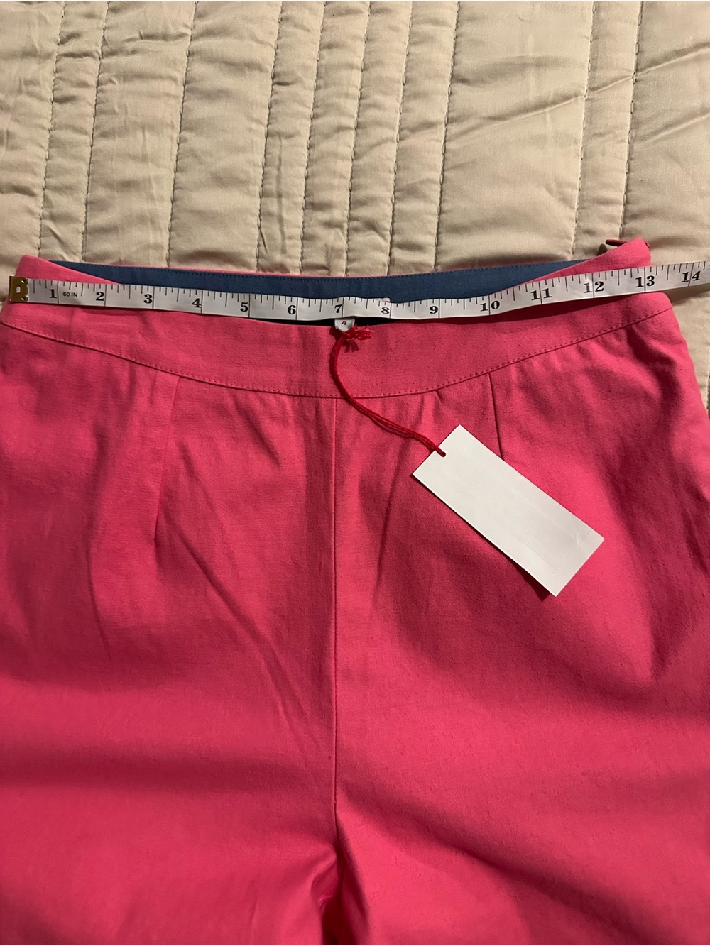 NWT Frances Valentine Lucy Cigarette Pant in Pink - Picture 6 of 10